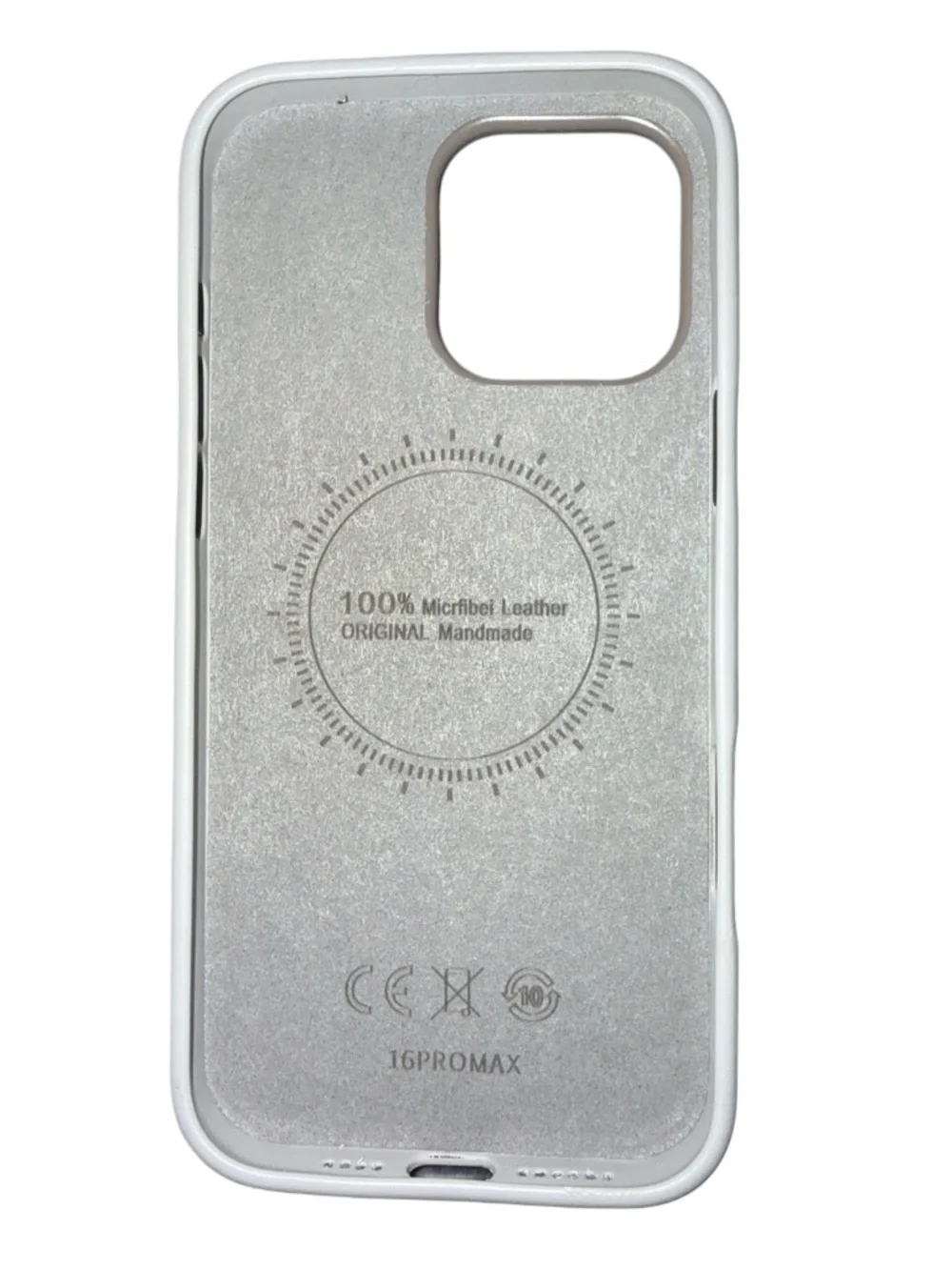 iPhone 16 Pro Max Wallet Case Card Holder | Grey Chic Phone Case